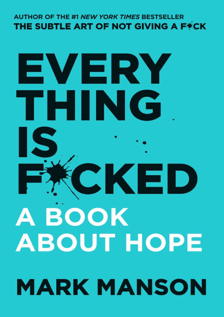 Everything Is F*cked PDF – Mark Manson
