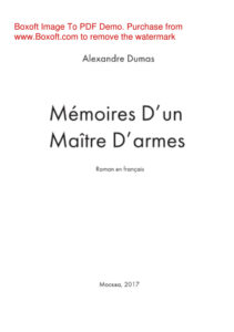 Mémoires Dun Maître Darmes Russian Edition Dumas A Kitap Kapağı