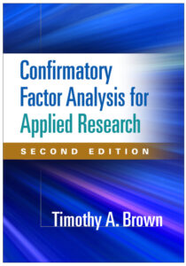 Methodology in the Social Sciences Timothy A Brown PsyD Confirmatory Kitap Kapağı