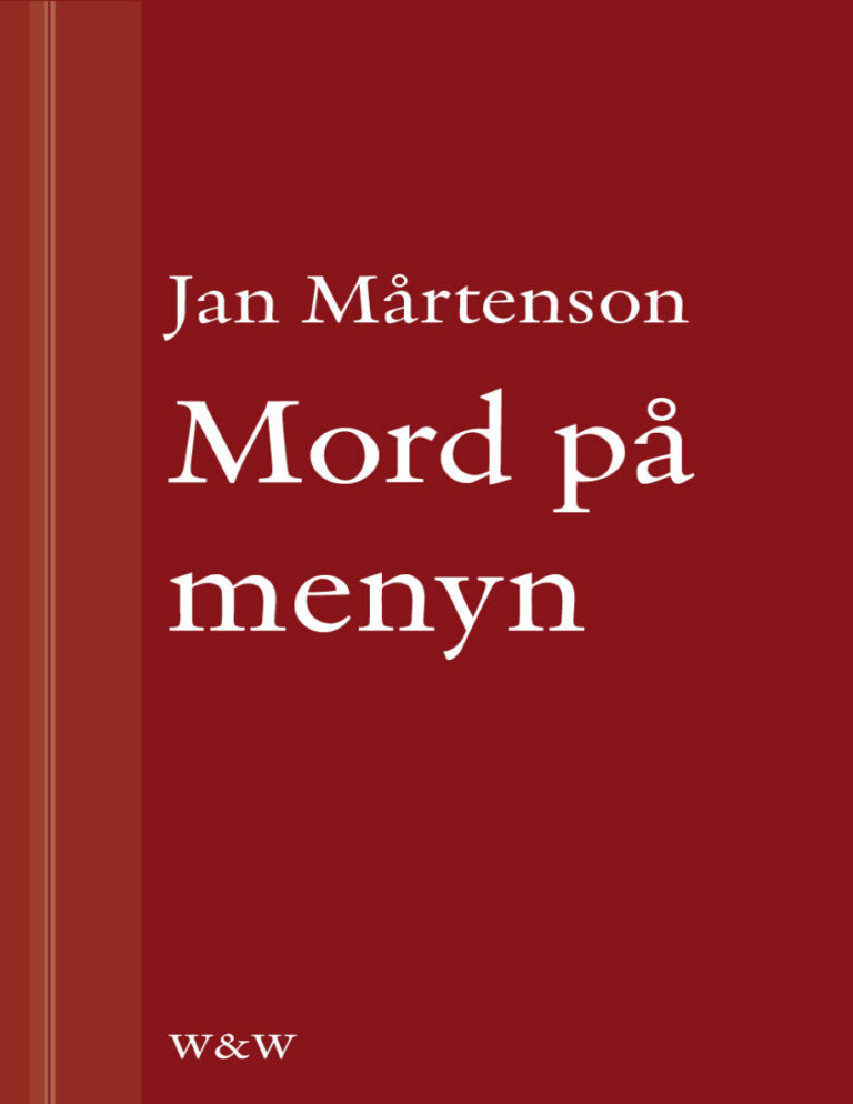 Mord pa menyn ett hundra recept med Johan Kristian Homan Martenson Jan Kitap Kapağı