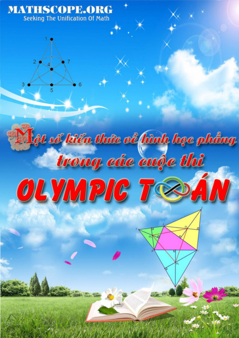 Mot so kien thuc ve hinh hoc phang trong cac cuoc thi Olympic Toan Vietnamese Edition Dien dan MathScope Kitap Kapağı