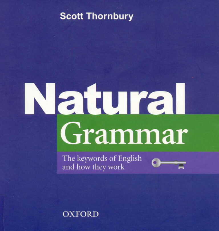 Natural Grammar Kitap Kapağı
