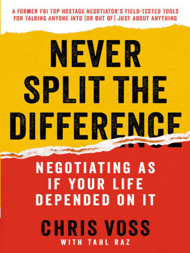 Never Split the Difference PDF – Chris Voss