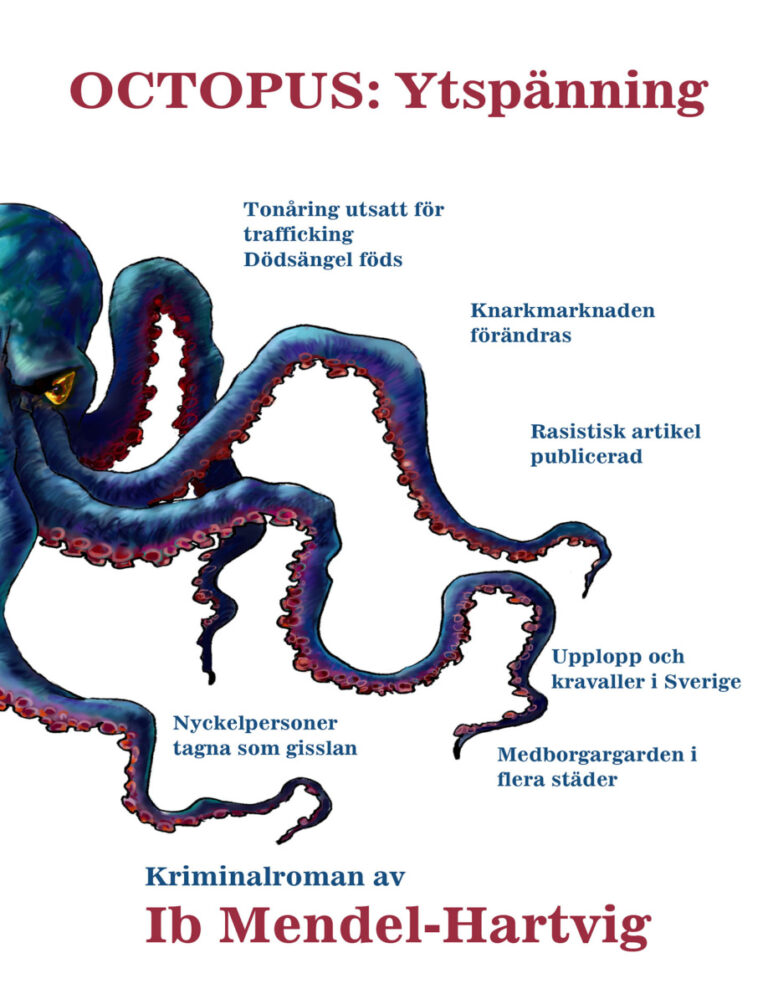 Octopus Ytspanning Mendel Hartvig Ib Kitap Kapağı