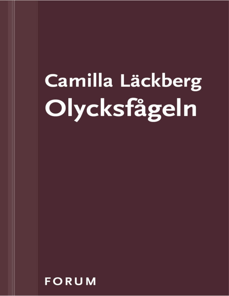 Olycksfageln Lackberg Camilla Kitap Kapağı