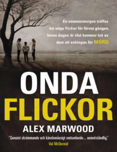 Onda flickor Marwood Alex Kitap Kapağı