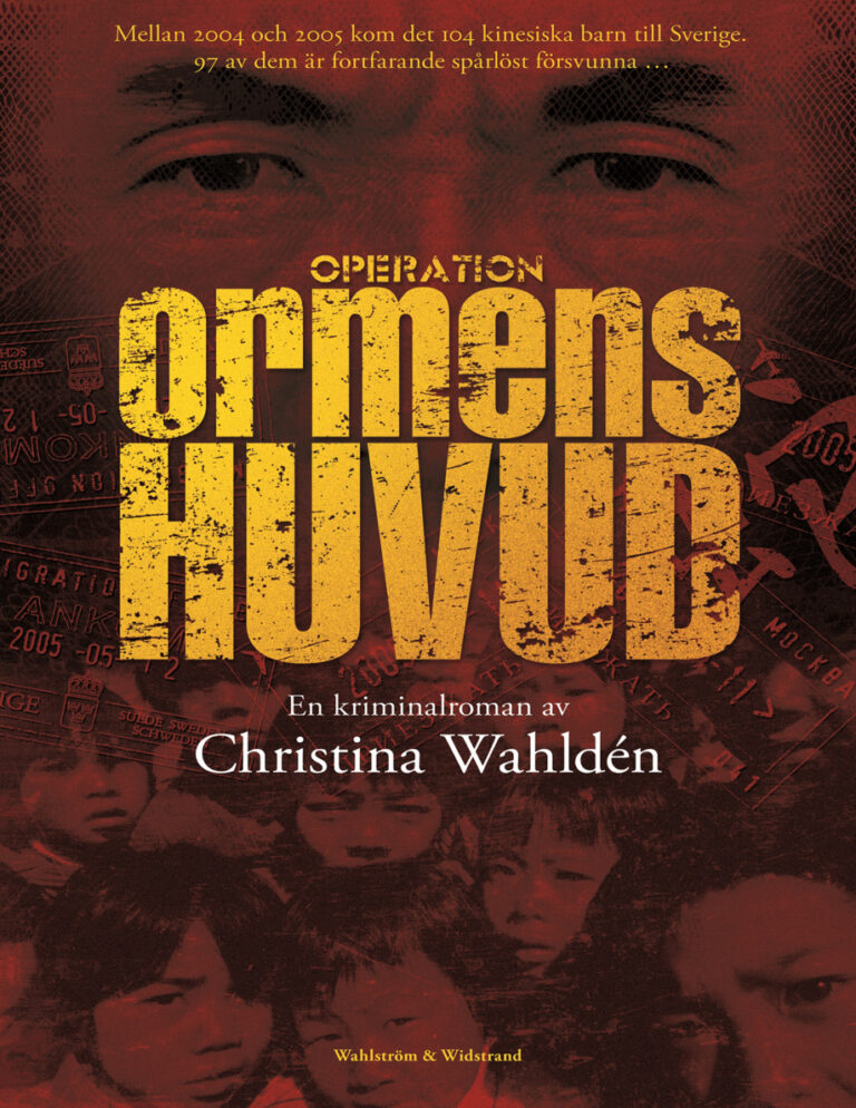 Operation Ormens huvud kriminalroman Wahlden Christina Kitap Kapağı