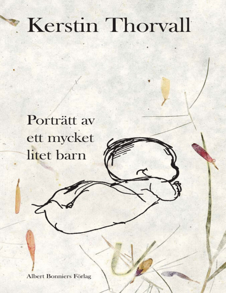 Portratt av ett mycket litet barn Thorvall Kerstin Kitap Kapağı