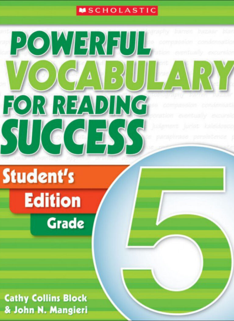 Powerful Vocabulary for Reading Success Students 5 Kitap Kapağı