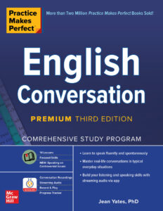 Practice Makes Perfect English Conversation by Jean Yates z lib Kitap Kapağı