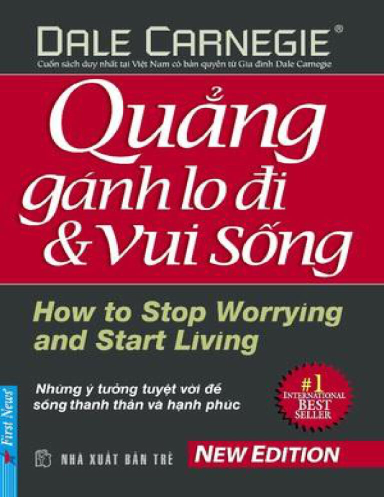 Quang Ganh Lo Di Va Vui Song Vietnamese Dale Carnegie Kitap Kapağı