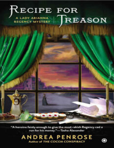 Recipe for Treason Andrea Penrose Kitap Kapağı