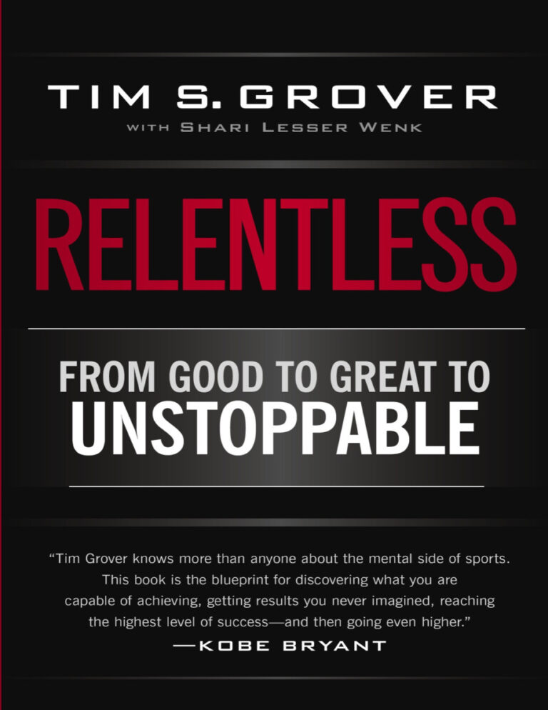 Relentless from good to great to unstoppable by Grover, TimWenk Kitap Kapağı