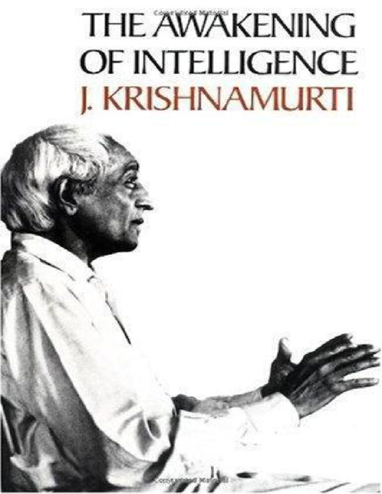 SỰ THỨC DẬY CỦA THÔNG MINH Vietnamese Jiddu Krishnamurti Kitap Kapağı