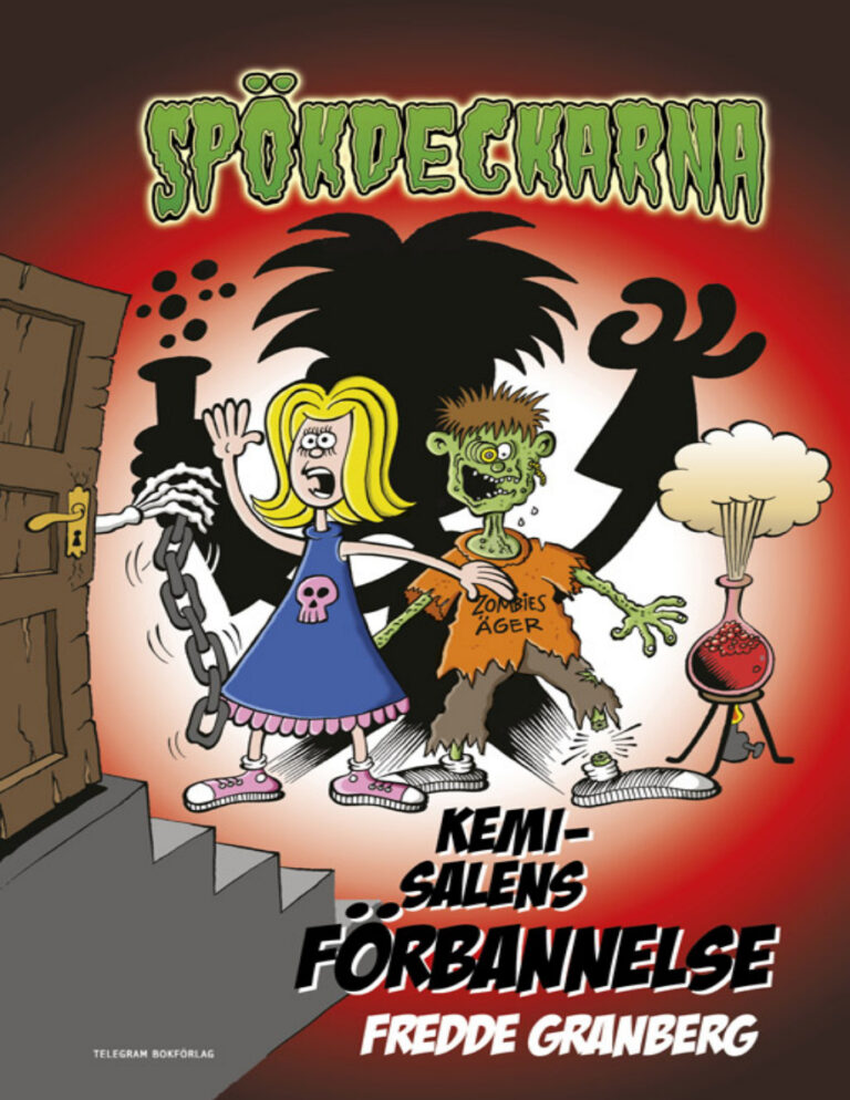Spokdeckarna Kemisalens forbannelse Granberg Fredde Kitap Kapağı