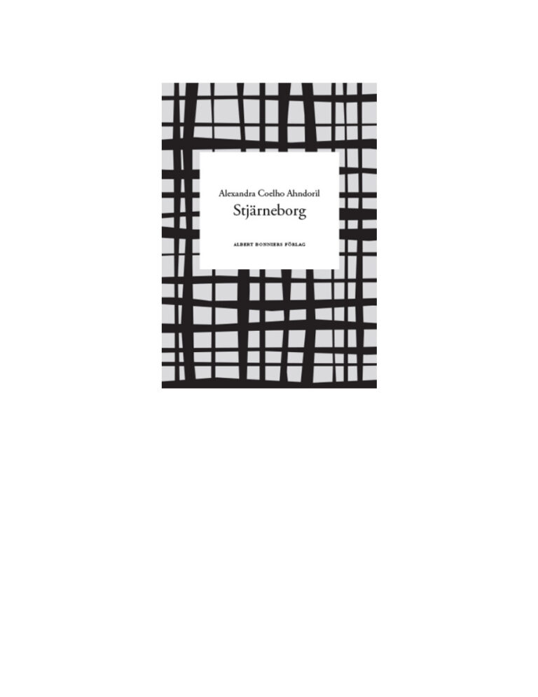 Stjarneborg Ahndoril Alexandra Coelho Kitap Kapağı