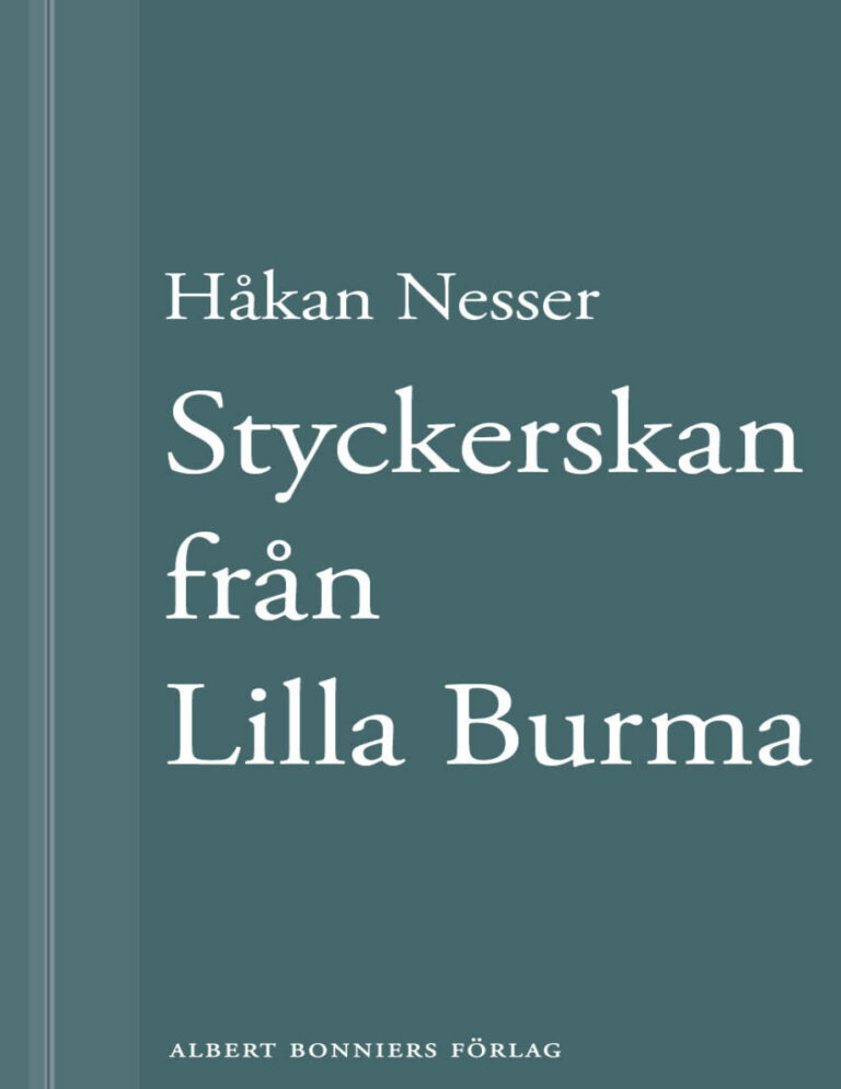 Styckerskan fran Lilla Burma Nesser Hakan Kitap Kapağı