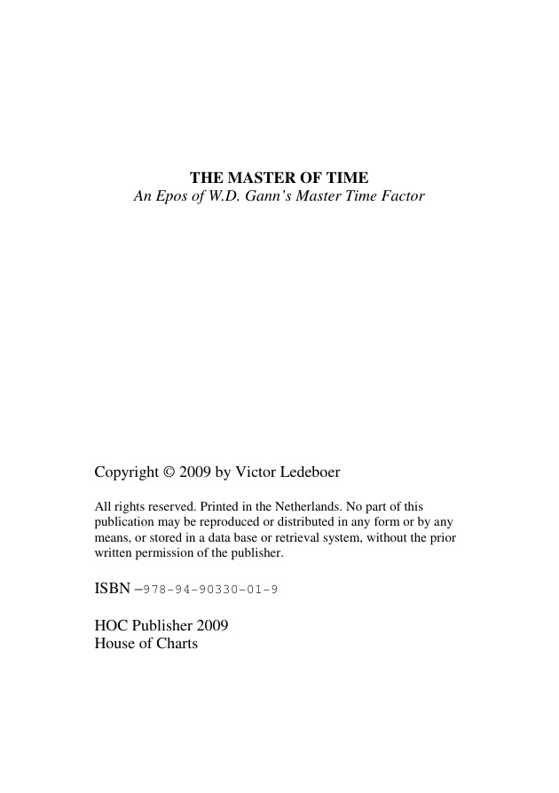 The Master of Time PDF – Trading Research Group