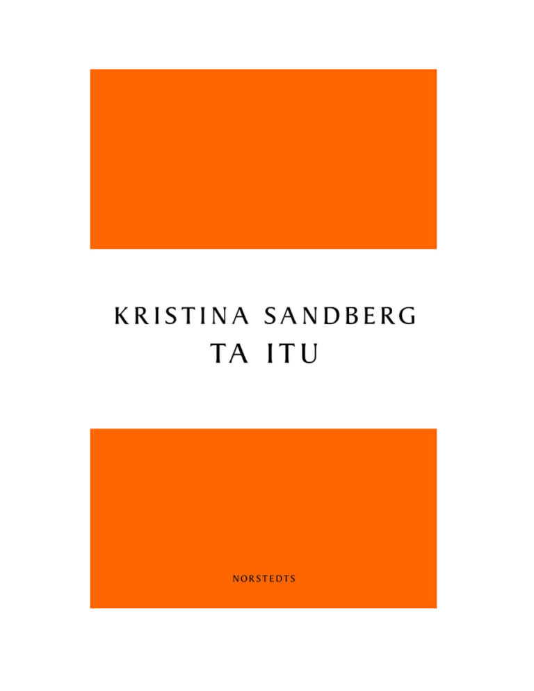 Ta itu Sandberg Kristina Kitap Kapağı