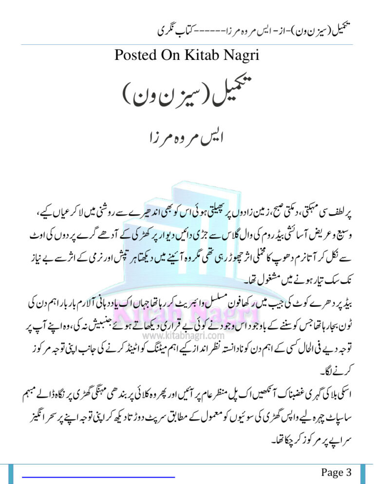 Takmeel Season 1 تکمیل سیزن 1 Urdu Edition S Merwa Mirza Kitap Kapağı