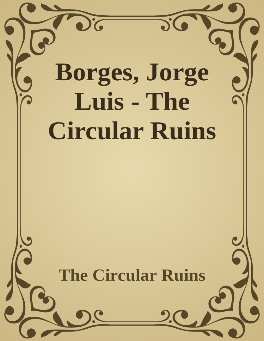 The Circular Ruins