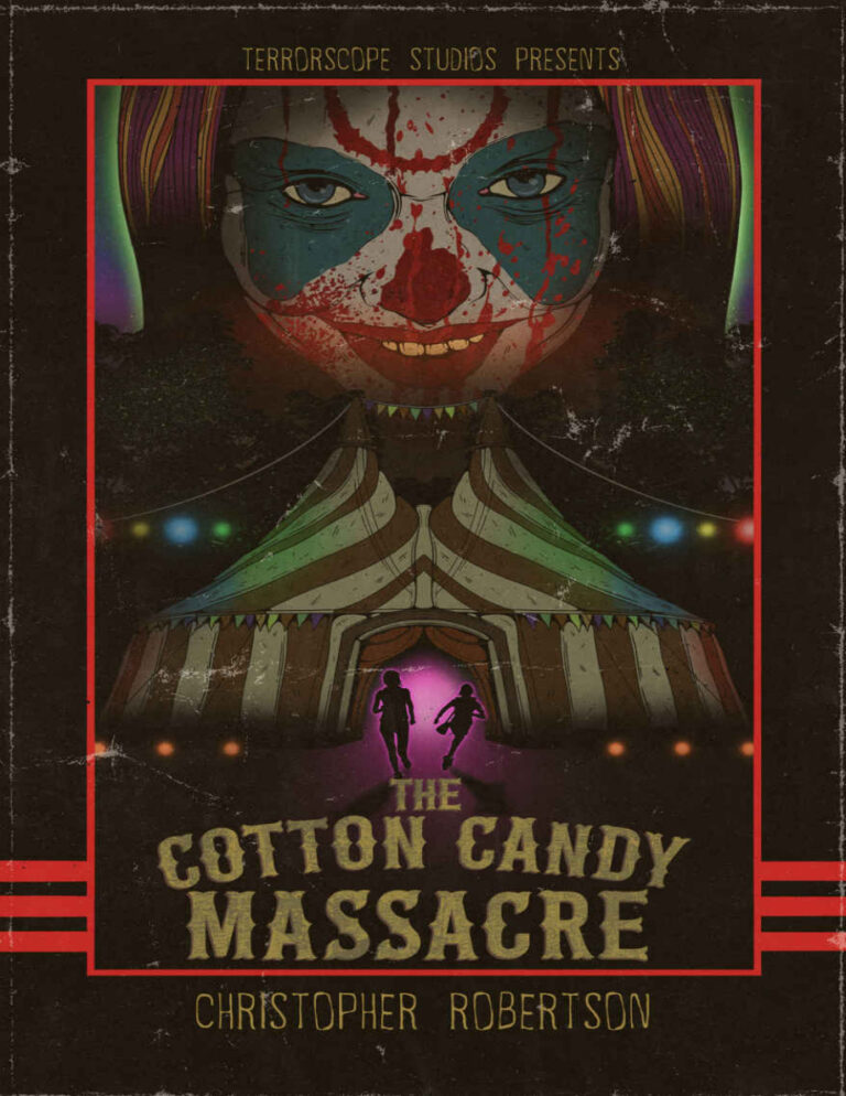The Cotton Candy Massacre Christopher Robertson Kitap Kapağı