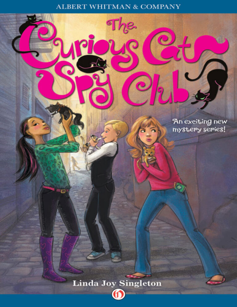 The Curious Cat Spy Club Linda Joy Singleton Kitap Kapağı
