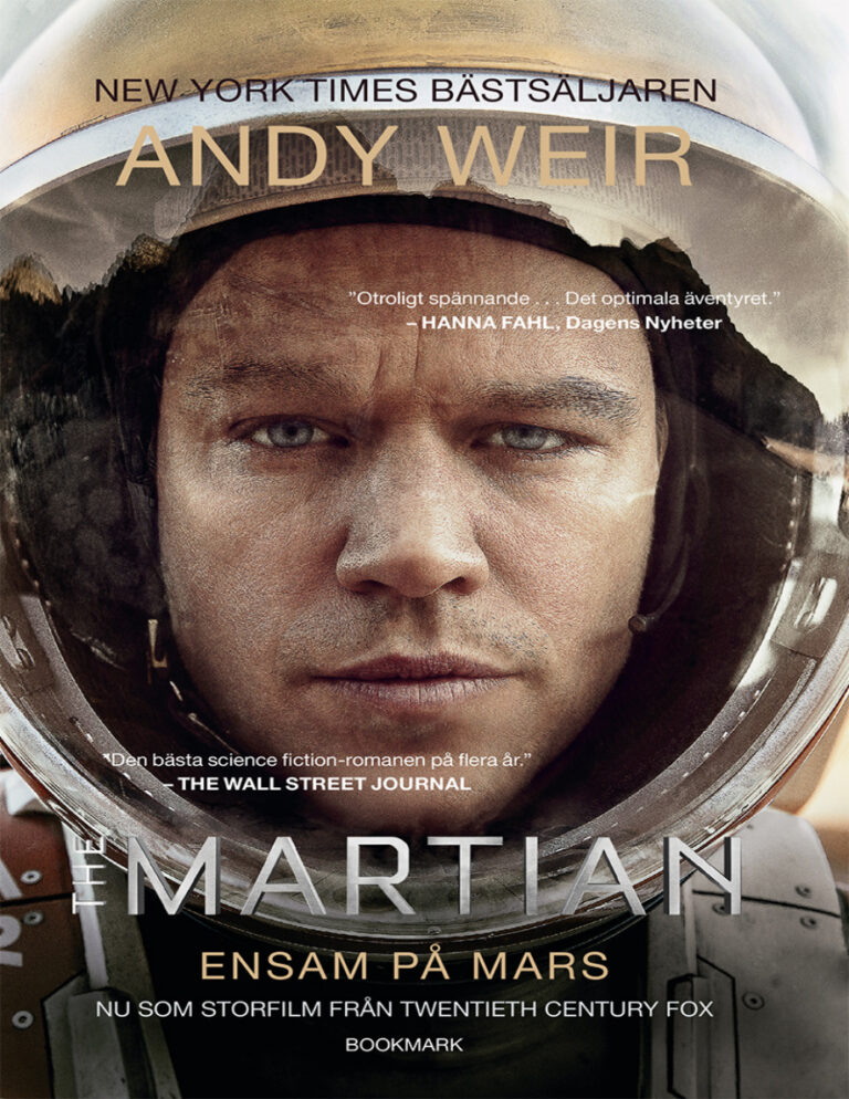 The Martian Ensam pa Mars Weir Andy Kitap Kapağı