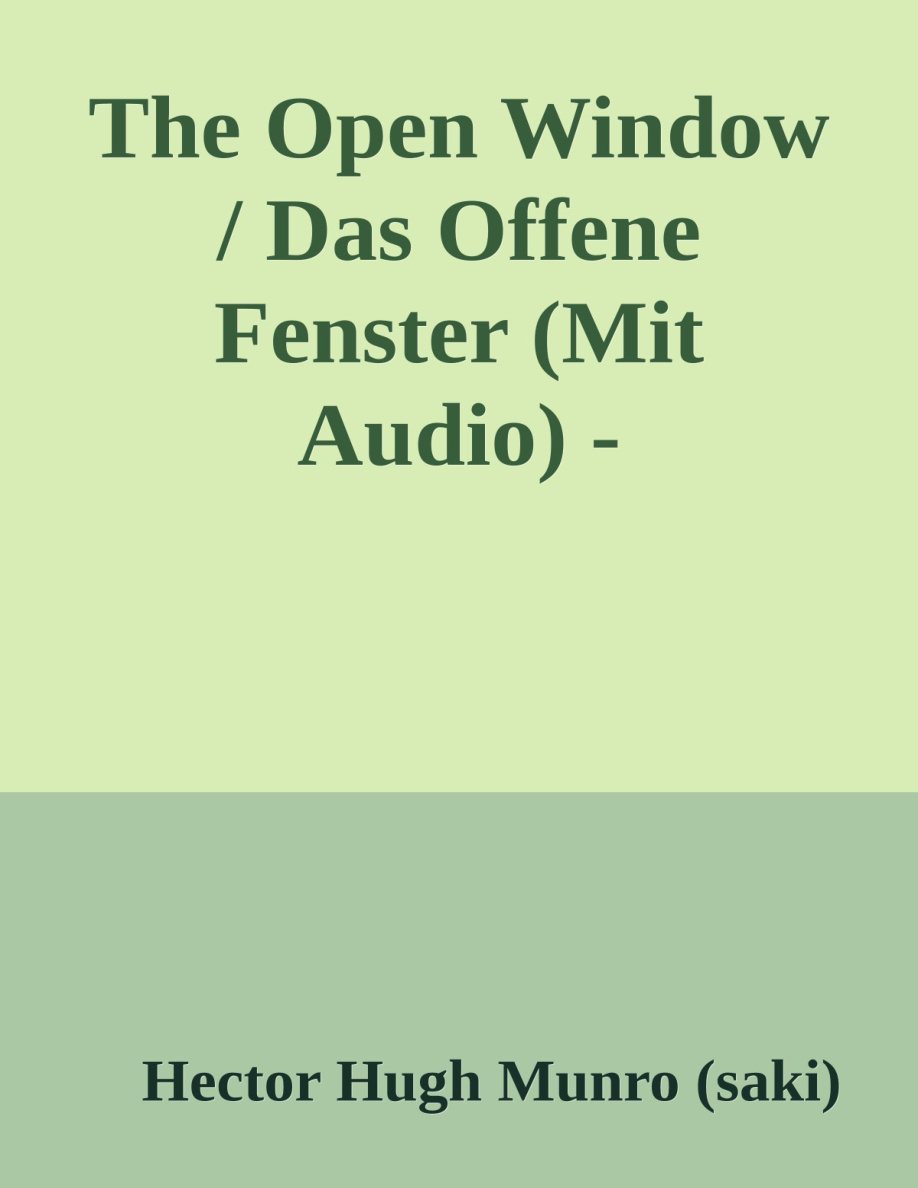 The Open Window