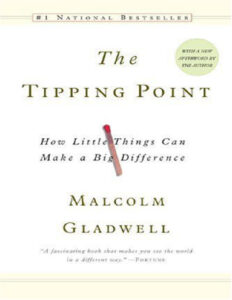 The Tipping Point How Little Things Can Make a Big Difference by Kitap Kapağı