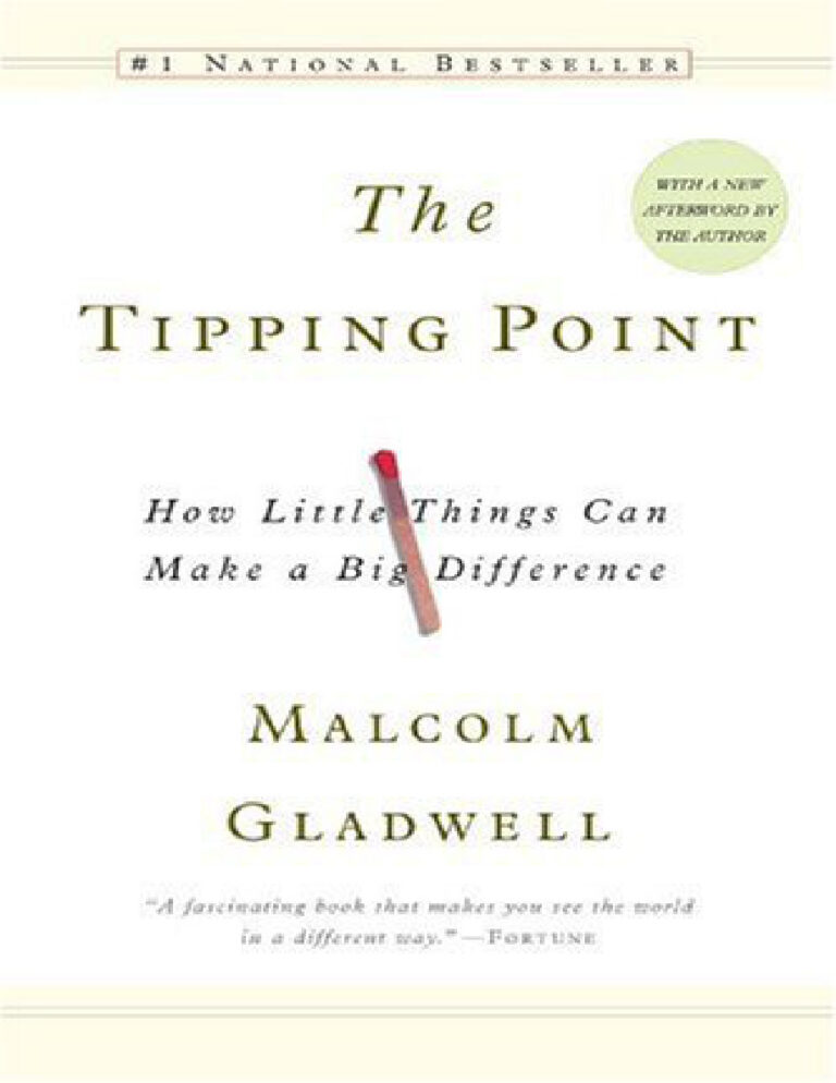 The Tipping Point PDF – Malcolm Gladwell