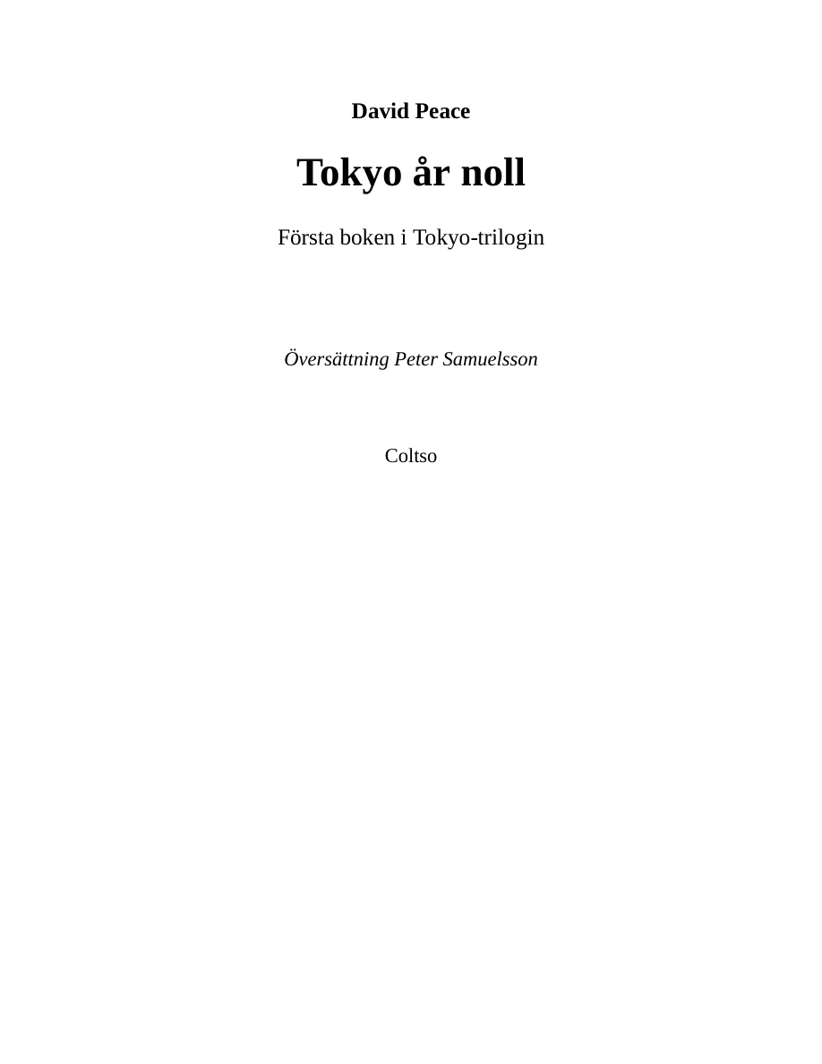 Tokyo är noll PDF Download