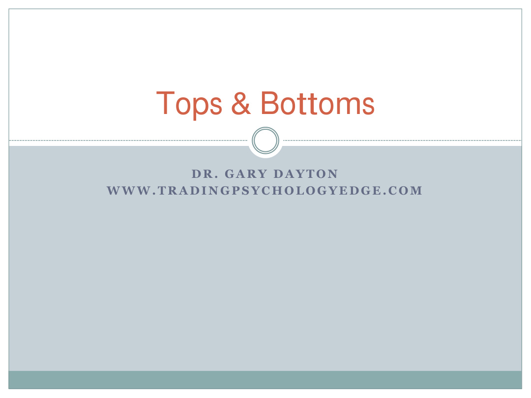 Tops and Bottoms Class