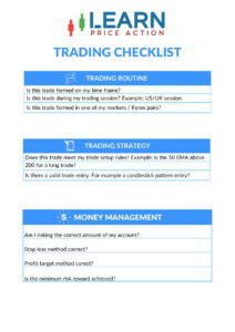 Trading checklist Kitap Kapağı