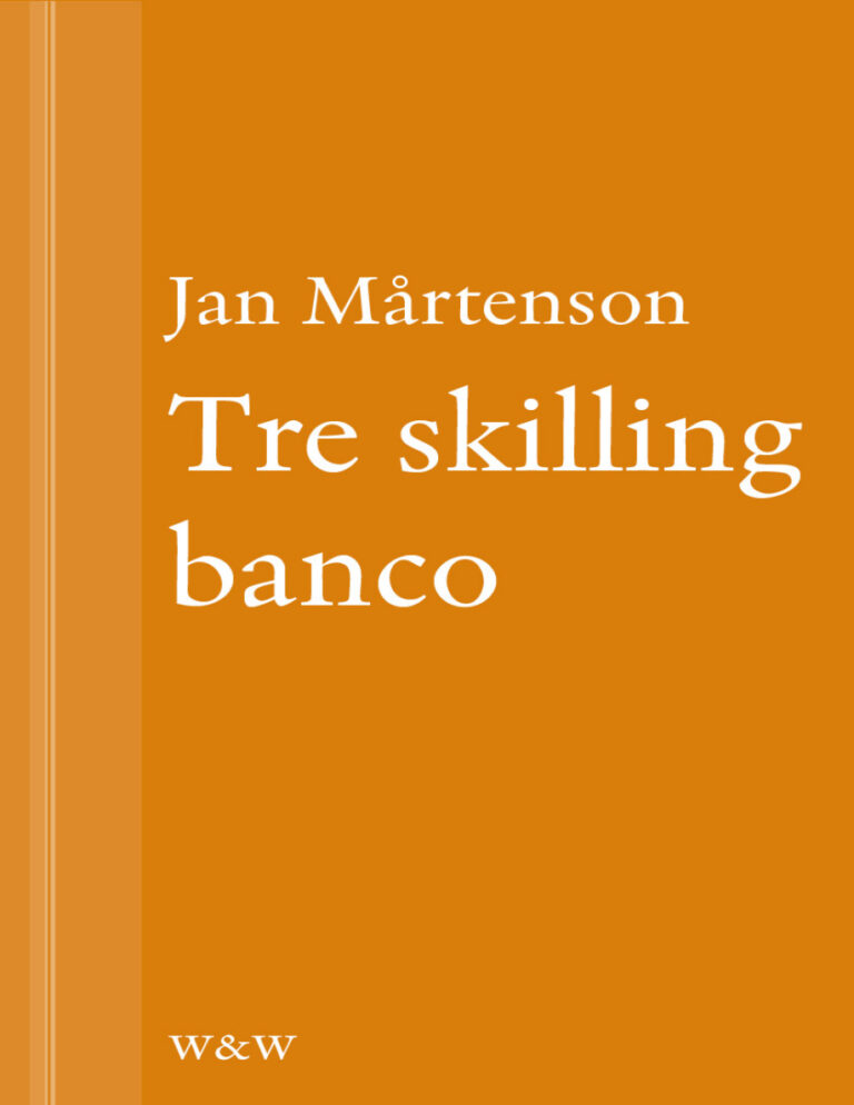 Tre skilling banco Martenson Jan Kitap Kapağı