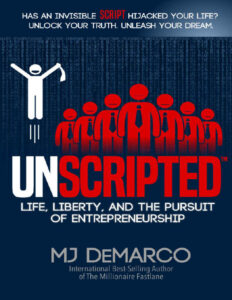 UNSCRIPTED Life, Liberty, and the Pursuit of Entrepreneurship by Kitap Kapağı