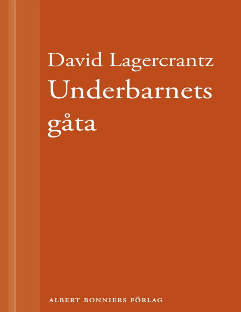 Underbarnets gata Lagercrantz David Kitap Kapağı