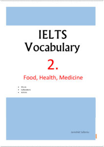 VOCABULARY IELTS 2 Kitap Kapağı