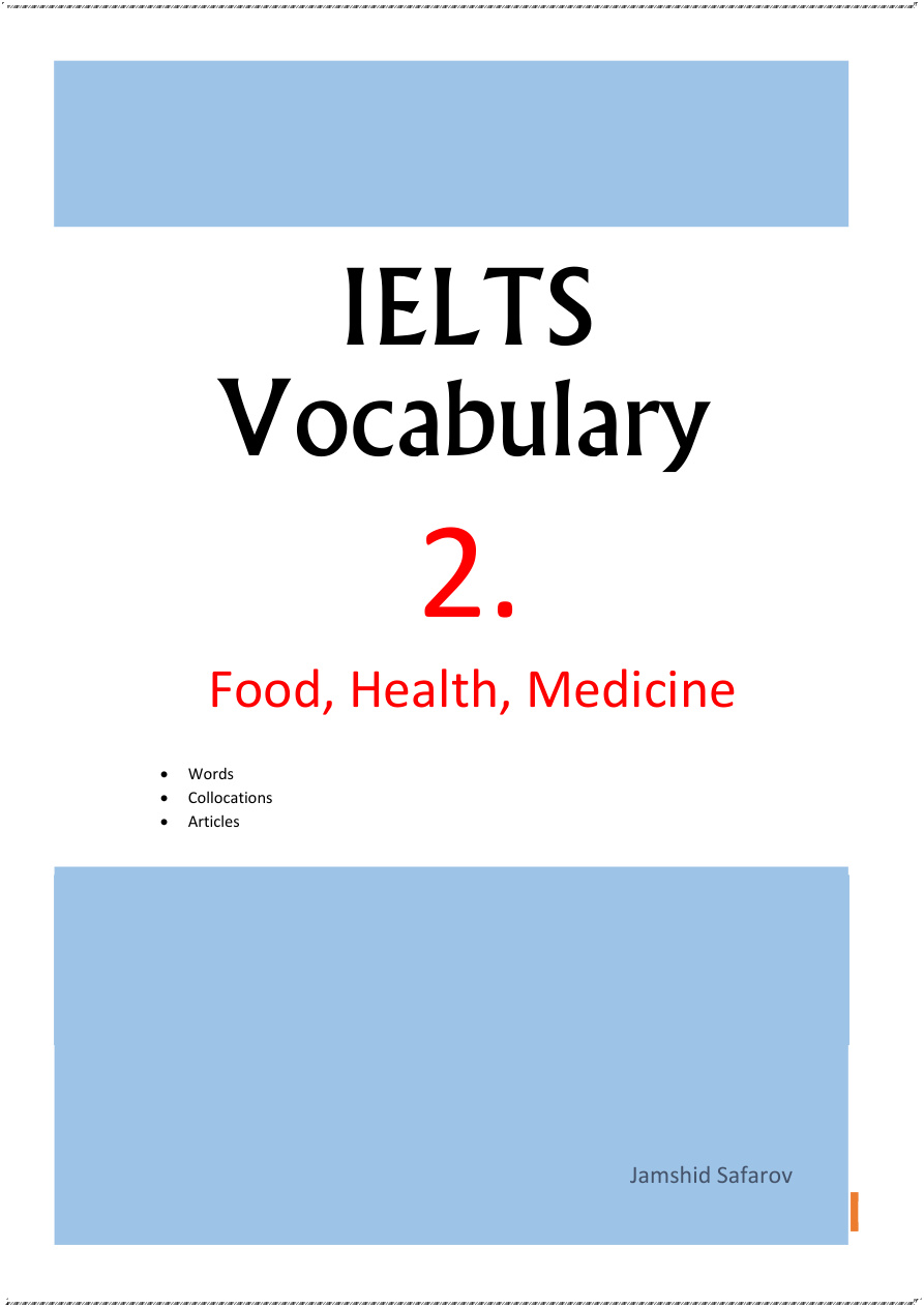Vocabulary for IELTS 2