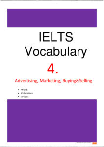 VOCABULARY IELTS 4 Kitap Kapağı