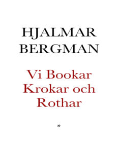 Vi Bookar Krokar och Rothar Bergman Hjalmar Kitap Kapağı