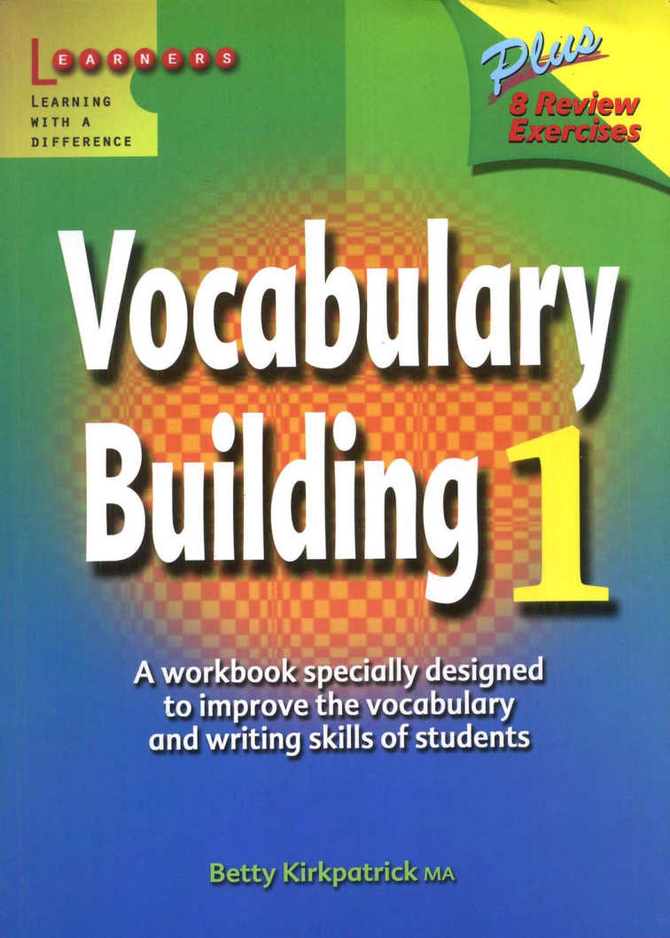 Vocabulary Building 1 Kitap Kapağı