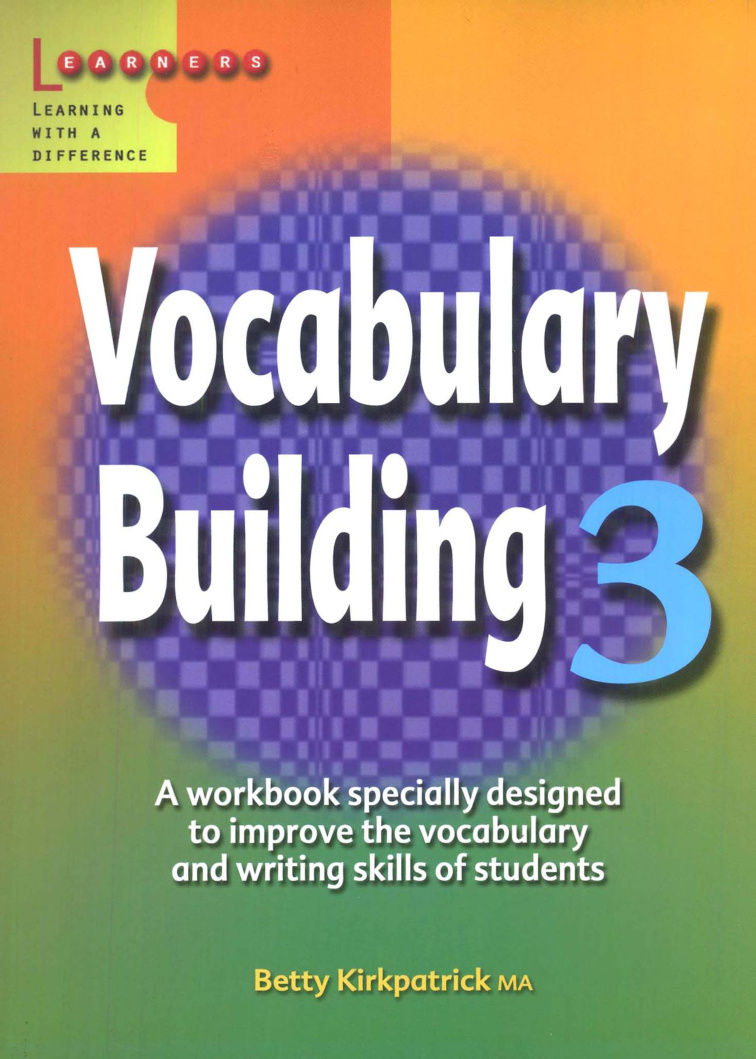 Vocabulary Building 3 Kitap Kapağı