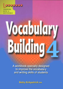 Vocabulary Building 4 Kitap Kapağı