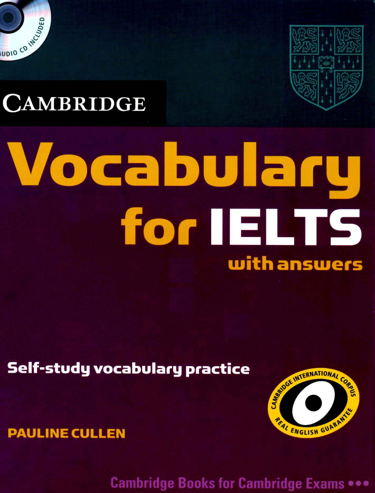 Vocabulary for IELTS Kitap Kapağı