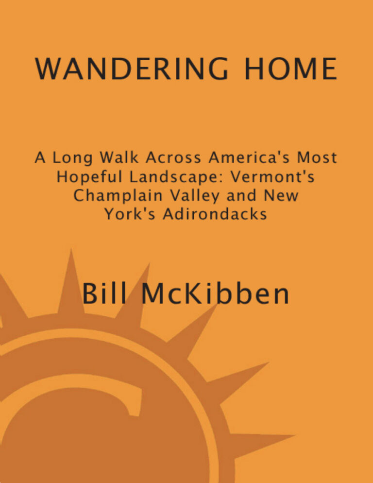 Wandering Home Bill McKibben Kitap Kapağı