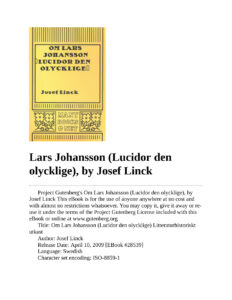 Wardslige n andelige wisor av Lars Johanson Lucidor den olycklige Johanson Lars Kitap Kapağı