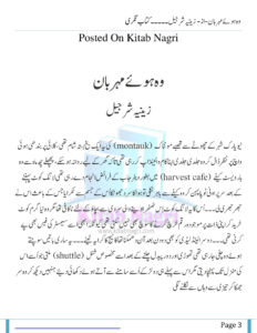 Woh Huey Meherban واہ ہوئے مہربان Urdu Edition Zeenia Shajeel Kitap Kapağı