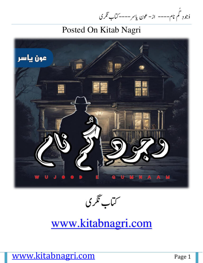 Wujood E Gumnaam Part 2 وجود گمنام حصہ 2 Urdu Edition Aoun Yasir Kitap Kapağı