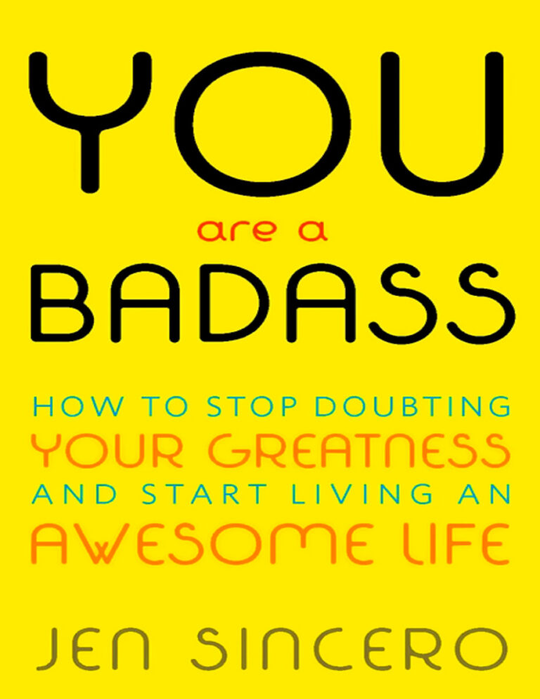 You Are a Badass PDF – Jen Sincero